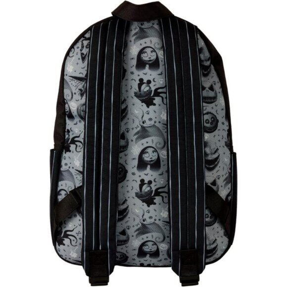 ⚡Loungefly Disney The Nightmare Before Christmas Nylon Full-Size Backpack - Picture 3 of 3